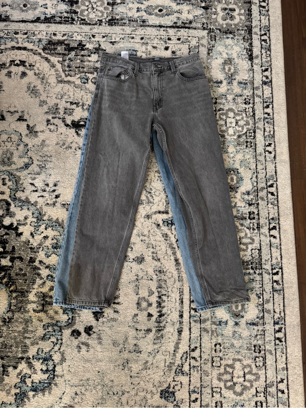 2 Pairs! Levi’s 550 Relaxed Jeans - Faded Blue and Charcoal Black 1994 - Picture 8 of 9